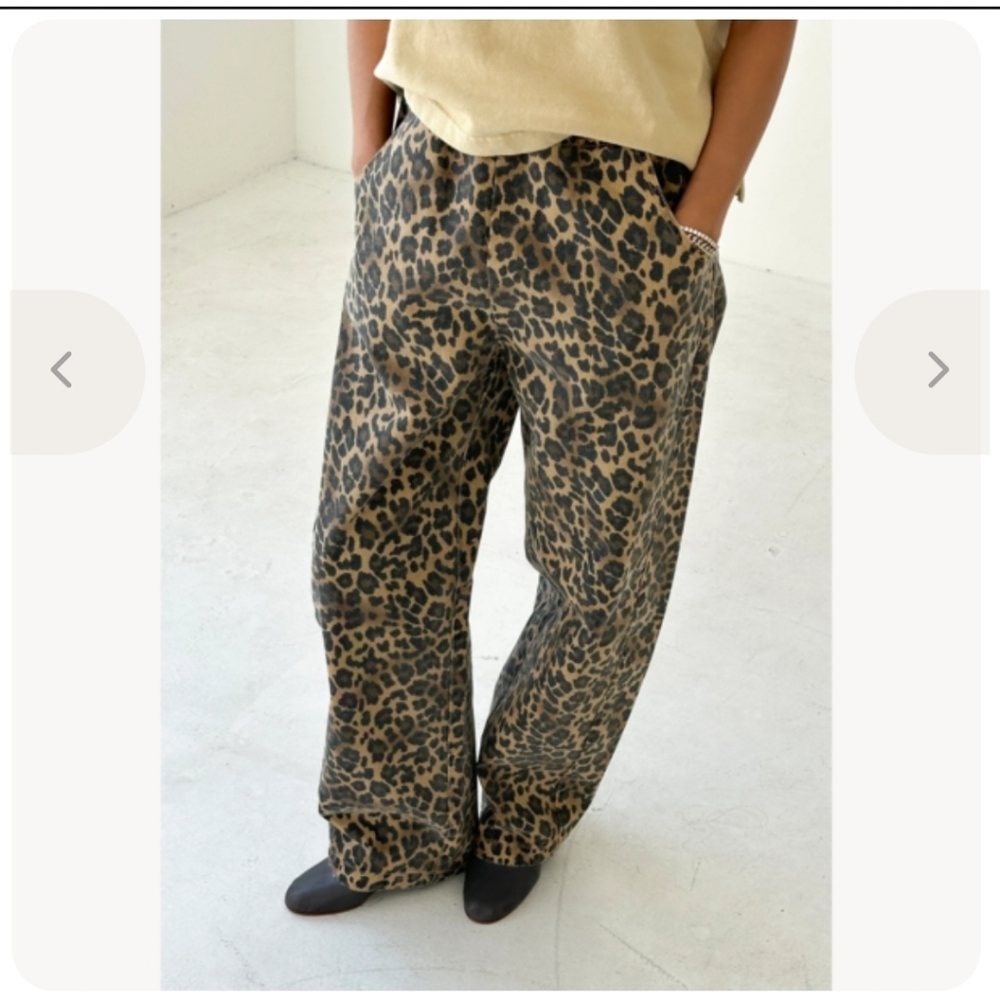 LE BON SHOPPE Leopard Print Pants - Picture 4 of 8